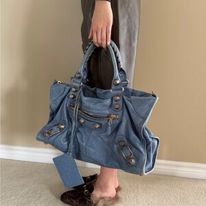 Balenciaga Le City lambskin bag